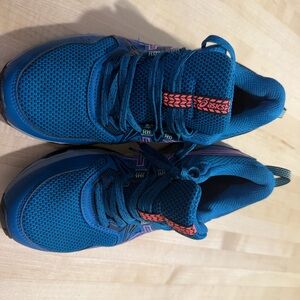 Asics Teal Blue Mesh trail Running Shoes with White Label